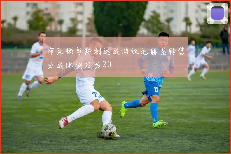 布莱顿与热刺达成协议范赫克转售分成比例定为20